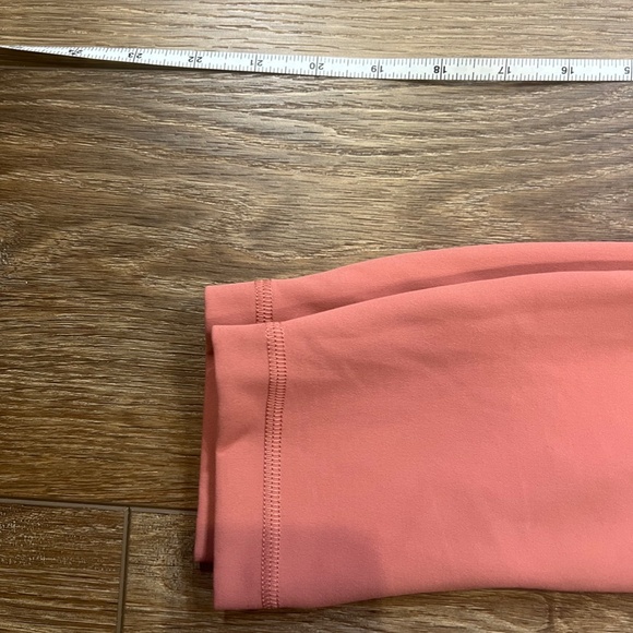 LuluLemon Wunder Train High-Rise Crop Legging Sz 4 Blush Pink - Picture 9 of 10